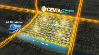 Quỹ căn cuối cùg tại Centa Riverside Cách Hà Nội chỉ 12km, giá gốc CĐT, CK lên đến 10%.