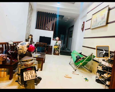 Bán gấp nhà 4 tầng đường 8m ngay chợ Tân Hương 102m2