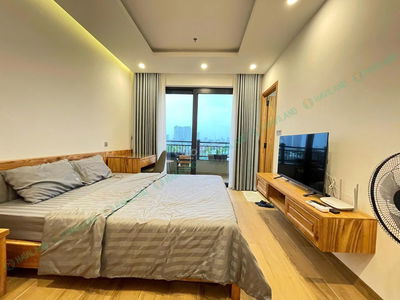 CĂN HỘ 1PN MỚI CÓ BAN CÔNG THOÁNG VIEW ĐẸP TẦNG CAO GẦN BIỂN ☀️