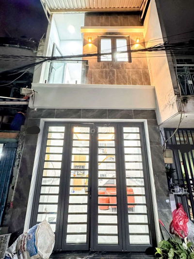 Nhà đường số 1 bình long 3x8m 1 lầu 2pn,2wc giáp tân phú