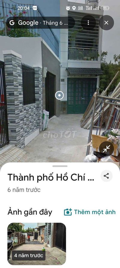 Bán nhà sổ Hồng riêng thị trấn hóc môn 1 trệt 1 lầu 3 phòng ngủ