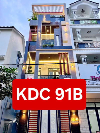 SIÊU PHẨM 3 LẦU + NỘI THẤT XIN XÒ - KDC 91B