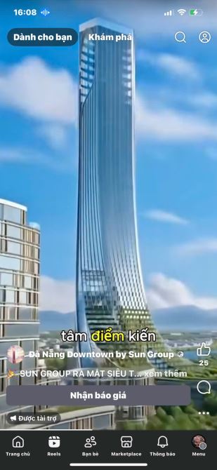 Bán lô đất Mặt tiền siêu khủng đường Trần Cao Vân Đà Nẵng