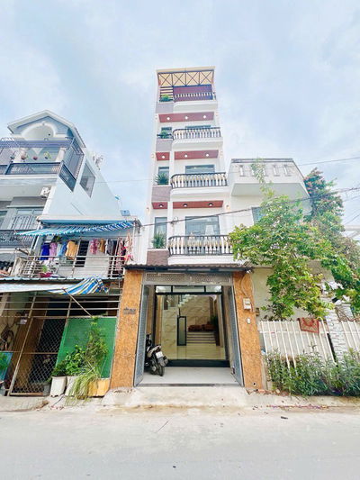 Nhà 5 Tầng - Tỉnh Lộ 10 - Bình Tân - 60m2 - Đường 8m - Hoàn Công Đủ