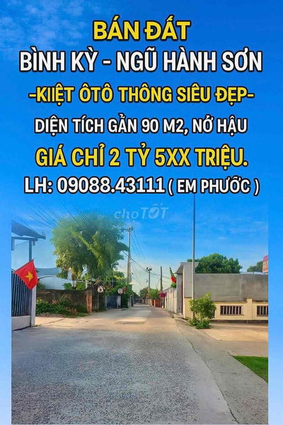 2 lô liền kề Bình Kỳ siêu đẹp oto