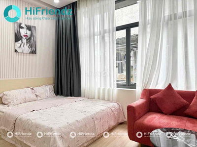 CHO THUÊ CĂN HỘ MINI FULL NỘI THẤT MỚI CỬA SỔ THAOQSNG Ở QUANG TRUNG