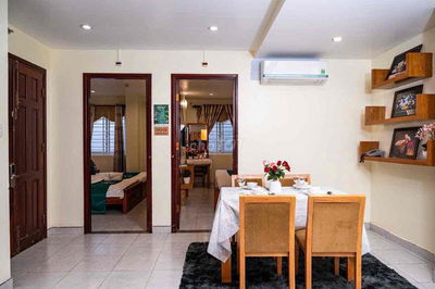 Căn hộ 2PN/ 1 Phòng khách Vip Full nội thất Ngay Biển 3p đi bộ