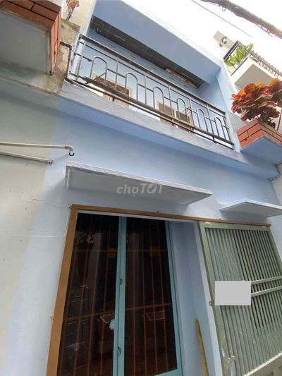 Nhà DT 4x6,5m, trệt 1 lầu, 1 Phòng rộng, giáp Bình Thạnh