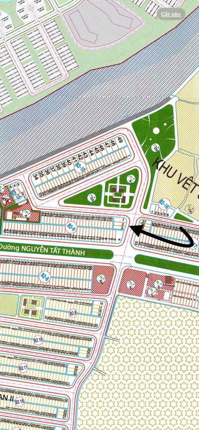 Cặp góc đường 10,5m - Diện tích 292m2 - Vị trí lõi các siêu dự án