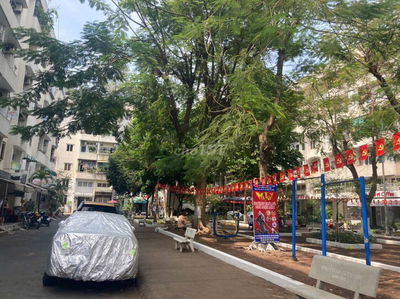 Bán Căn 2PN 1WC 59,3m2 C.cư 43 Hồ Văn Huê P9 PN Lầu 2