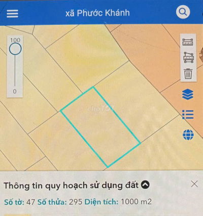 BÁN GẤP – LÔ ĐẤT 1000m² TẠI XÃ PHƯỚC KHÁNH ,Nhơn Trạch, Đồng Nai