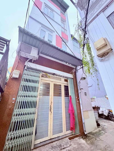 4 TẦNG 3PN LẠC LONG QUÂN, TÂN BÌNH - 3,7x7M A4 -  HẺM THÔNG - 3,95T TL