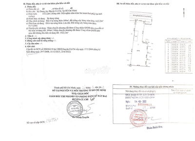 Bán đất mặt tiền đường 458 Trung An – Củ Chi