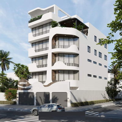 TÒA NHÀ VĂN PHÒNG ĐƯỜNG NGUYỄN SƠN 8X20M , 5 LẦU