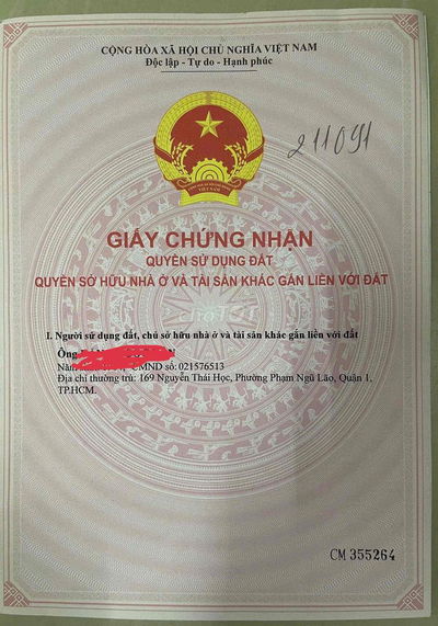 nhà 3 tầng 4 phòng ngủ một phòng thờ Đuòng Dương Quảng Hàm quận Gò vấp