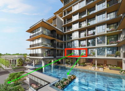 Căn hộ 90m2 view hồ trực diện và view công viên con đường đỏ đẹp nhất Midori Park - THE TEN