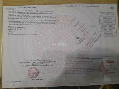 Bán đất nền Thạnh lộc