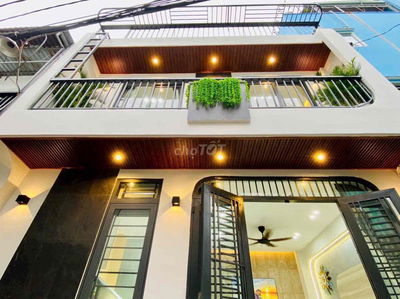 BÁN NHÀ NGANG 6M - HẺM OTO - FULL NT - TRUNG TÂM P16 GÒ VẤP - 4.55TỶ