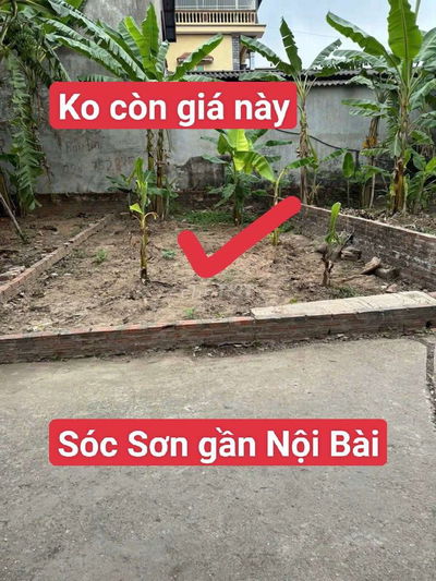 1. 3x tỷ lô full thổ cư gần Sân Bay Nội Bài Sóc Sơn, gần KCN Sạch