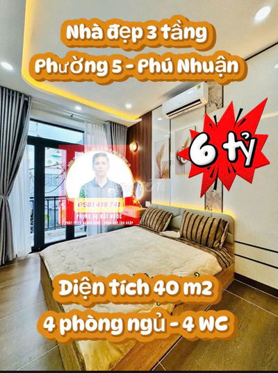 🏡 NHÀ ĐẸP – 3 TẦNG – 4 PHÒNG NGỦ - 4 WC - SÂN ĐỂ XE – DIỆN TÍCH 40m2