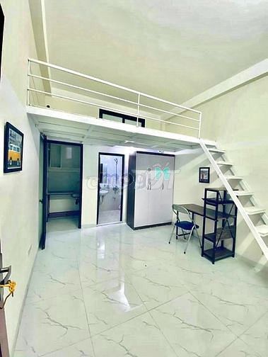 Phòng trọ gác cao rộng ở thoải mái người ở Bàu Cát Tân Bình