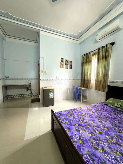 CHO THUÊ PHÒNG TRỌ D5-58 LÊ NHỰT TẢO KDC 586 GẦN CHỢ FULL NỘI THẤT
