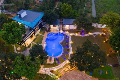 Bán Villa chính chủ Vân Hòa, Ba Vì, Hà Nội 1800m², có hồ bơi, khuôn viên đẹp, giá chỉ 21.9 tỷ