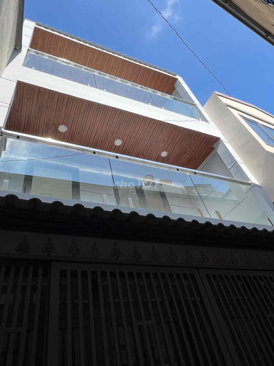 Nhà mới đẹp, 3 tầng, hẻm thông, Dương Bá Trạc P2Q8