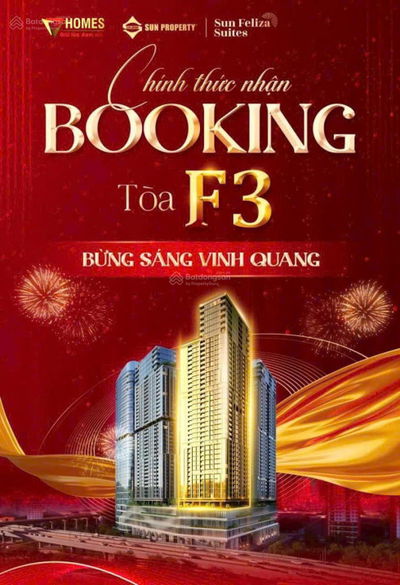 CHÍNH THỨC NHẬN BOOKING TÒA F3 GIÁ CHỈ TỪ 130TR/M2, CHIẾT KHẤU TỚI 22%