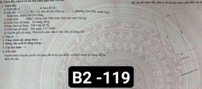 ĐẤT FPT B2-135 MT Đường 10m5, kẹp công viên cây xanh, sát Đại Học FPT