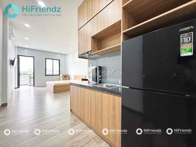 CHO THUÊ PHÒNG STUDIO BAN CÔNG FULL NỘI THẤT NGAY THÀNH THÁI Q10 MỚI