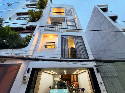 HXH DƯƠNG QUẢNG HÀM P6 GÒ VẤP - 54m2 (4.1 x 13.5) 5 Tầng - GARAGE Ô TÔ