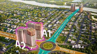 Bán căn hộ Hoà Xuân giá 1tỷ5 sau chiết khấu