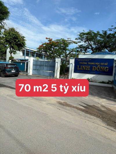 70 m2 MẶT TIỀN KInh Doanh ngay Linh Đông cực rẻ 5,5 tỷ