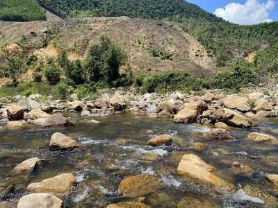 Đất làm trang trại view sông cu đê 33000m2 có 400m2 đất ở đường DT601.