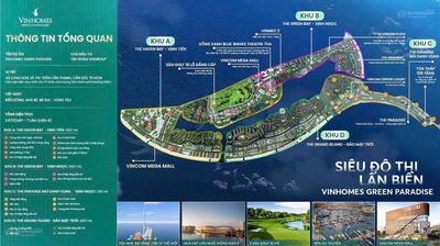 MỞ BOOKING GIAI ĐOẠN 1 - VINHOMES GREEN PARADISE SIÊU ĐÔ THỊ BIỂN 9 TỶ USD - ĐẶT CỌC TỪ 100 TRIỆU