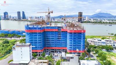 Với 2tỷ (30%) có 3 PN 106,5m view trực diện sông- tầm view triệu đô 360*, view trực diện sông Hàn
