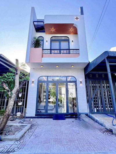 Nhà 1 lầu mới Hoàn Công Đông Nam có sân vườn kdc Phú An gần bv Hoan My