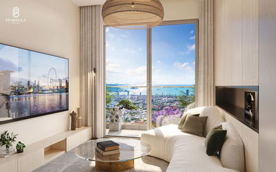 Bán gấp căn hộ 2 phòng ngủ 63,6m2, tầng 21 View biển Mỹ Khê, Đà Nẵng