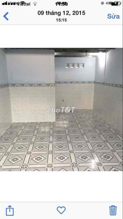 Phòng 20m2+gác đường Bình Quới Q Bình Thạnh