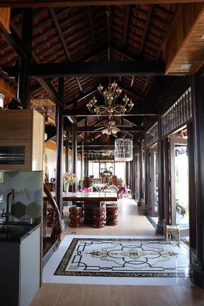 CHO THUÊ BIỆT THỰ GỖ CÓ HỒ BƠI- KHÔNG GIAN THIỀN AN YÊN GẦN SÔNG