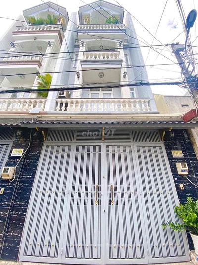 Cho Thuê Nhà MT Hẻm KD(4,2x22m) 3Lầu 5PN-5WC Nguyễn Tư Giãn 17tr