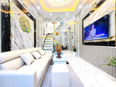 Bán gấp căn nhà mới 3,35x11 4PN 3WC Trương Thi Hoa, Tân Thới Hiệp, Q12