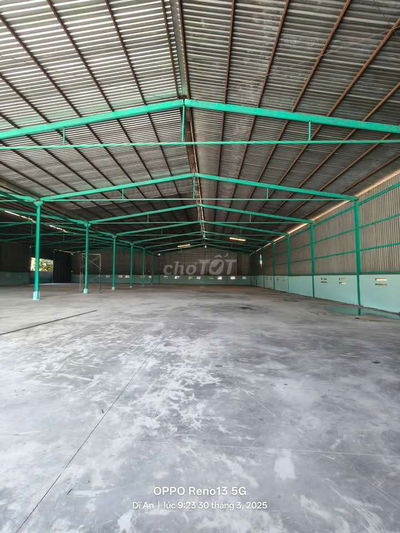 ⛔CHO THUÊ NHÀ XƯỞNG 5000M DĨ AN BÌNH DƯƠNGV