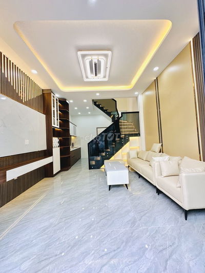 Nhà Mới DT: 4x13 1Trệt 1Lầu 3PN 3WC Full Nội Thất  Cạnh khu Nam Long