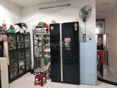 Nhà Hiệp Thành 45, 80m2 hẻm ba gác thông, mặt tiền 6m4, có sân rộng.