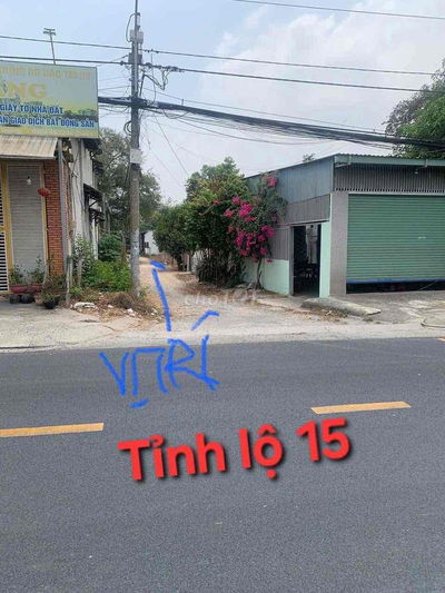 bán lô đất 115m2 thổ cư cách chợ phú hoà đông 300mét,1/TL15 vào 30mét