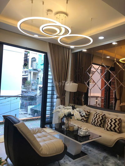 PHONG THỦY NHÀ ĐẸP, TẶNG NỘI THẤT, CÓ HẦM, 4PN, 5 TẤM, GIA PHÚ P1Q6