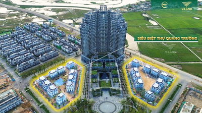 SIÊU BIỆT THỰ PHỐ QUẢNG TRƯỜNG - Ecopark Vinh