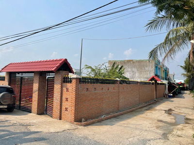CHỦ GỬI BÁN 1TY2 LÔ ĐẤT 385M2 MẶT TIỀN NHỰA 20M HƯƠNG LỘ 6 XÃ BÌNH MỸ